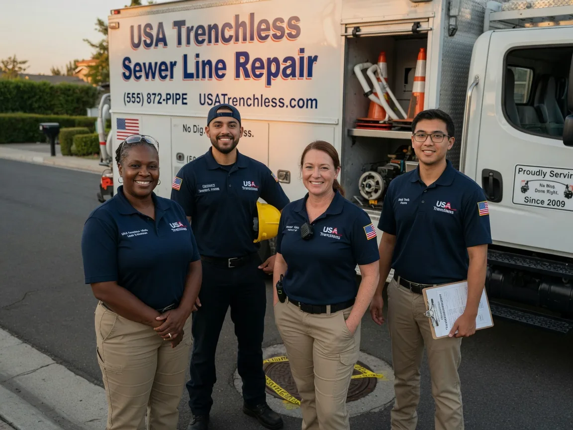 Sewer Line Repair company in Oakwood, GA